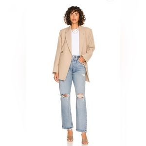 AGOLDE 90's Mid Rise Loose in Isolate